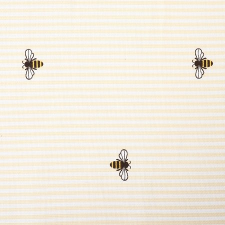 A set of curtains for the kitchen "Bee", 150x180 cm - 2 pcs, Rogozhka 164 g/m2, 100% HL-5