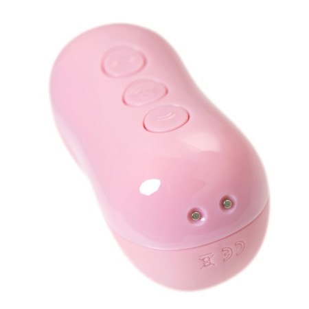 Vacuum-wave contactless stimulator of the Satiffyer Cotton Candy clitoris, silicone, pink color-16