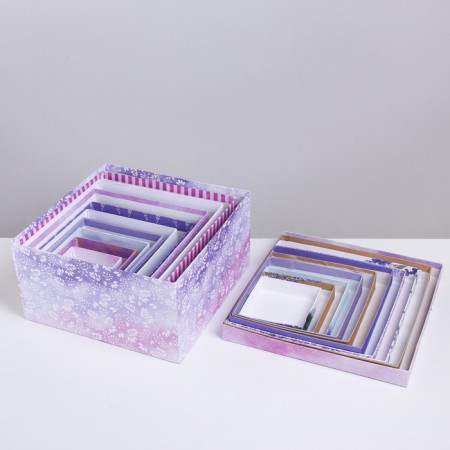 Set of boxes 10 in 1, gift packaging, Provence, 10.2 x 10.2 x 6–28.2 x 28.2 x 15 cm 15 cm-8