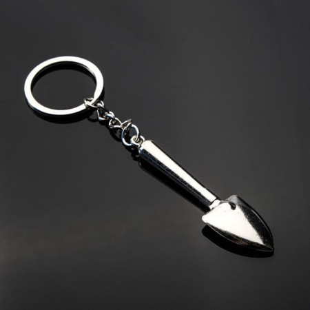 Cartage keychain, shovel-1