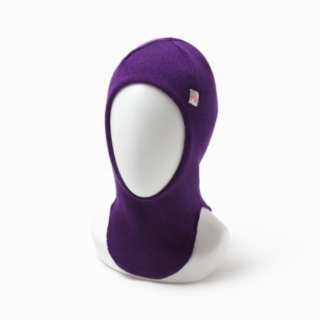 Hat-shuttle for a girl, purple color, size 46-50