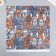 Scrapbooking paper "Africa. Faces" density 180 g 30.5x32 cm