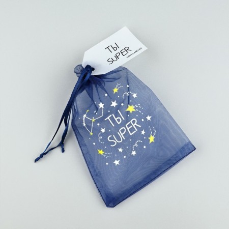 Fatin bag with a thermonacle "You are Super", 11 × 16 cm-4