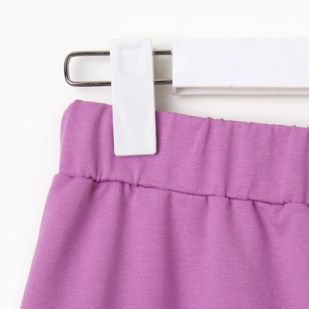 Kidsa (sweatshirt, trousers) minku lavender color, height 110 cm-10