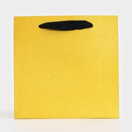 Packet for cake, 20 x 20 x 20 cm, gold with glitter-2