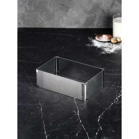 Baking form with “rectangular” size adjustment, h -8.5 cm, 15x25 - 27x48 cm-1