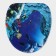 Bath and toilet rugs "Dolphin", 3 pcs: 35 × 39, 40 × 50, 45 × 75 cm