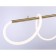 LED LED suspension with the remote control Ambrella Light, Line, FL10535, LED, 53 W, 3975LUM, 3000-6400K, Brass color