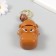 A plastic keychain with a carbine "Hippo-Subastika" closes when you press a tooth 5.5x7.5x4.5 cm 104989