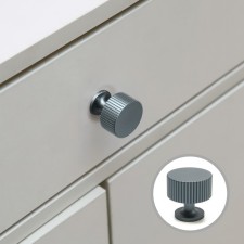 Handle button Cappio PK326, D = 28 mm, color graphite
