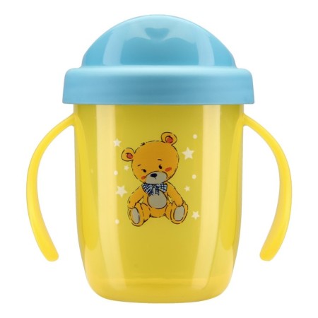 Drill-navigye with handles, hard nose, 210 ml, from 6 months., Mix colors-9