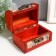 Casket wood secret message 8*6*6 cm