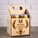 Box for beer "Man with a capital letter"
