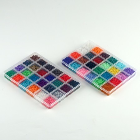 Set for creating jewelry, 48 colors, fishing line, accessories, charm-3