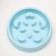 Limited feeding bowl, from overeating, 20.5 x 20.5 x 4.5 cm, blue