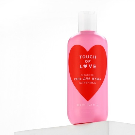 Shower gel Just Love, 300 ml, strawberry aroma, pure happiness-7