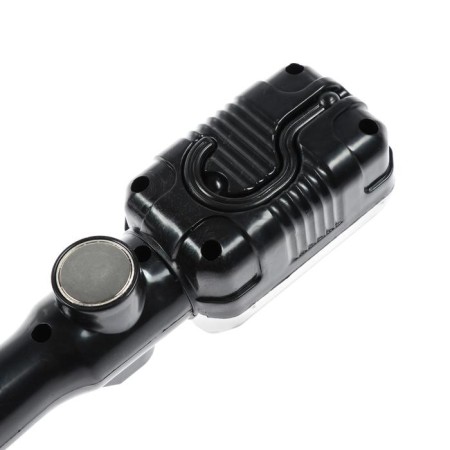 A portable LEAZon Lighting LED lamp with a circuit breaker, 12W, 25LED, 10 m, black-4