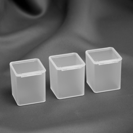 Containers for storing trifles, 4 × 4 × 4.7 cm, 3 pcs-1