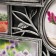 Photo frame plastic in 7 photos 10x10, 10x15 cm "Bird and rosehip" silver 33.5x52 cm