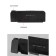 Electronic desktop watches, with an alarm clock, thermometer, projection, white numbers, 19.2x6.5cm