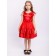 Sofia dress, height 104 cm, red color