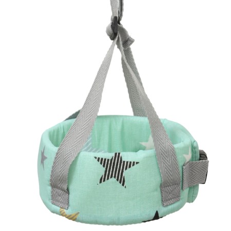 Reins for children No. 1, mint stars, turquoise color-2