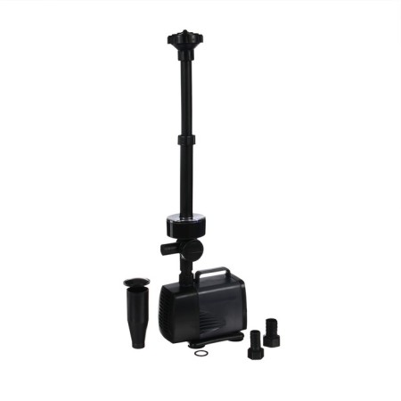 Garden Fountain with LED-5800FP backlight, 40 W, h = 3 m, 3500 l/h, 30 LED lamp, cable 5 m