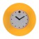 Watch Wall Round "Classics", silent, yellow rim, D-37 cm, dial 22 cm
