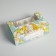 Box for eclairs, confectionery packaging, 5 inserts, “for you”, 25.2 x 15 x 7 cm