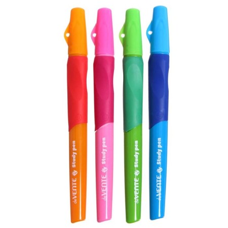 Outcracker handle for left -handed Devente Study Pen, node 0.7 mm, rubber holder, oil -based blueberries-1