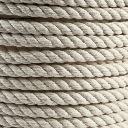 Cotton rope 10 mm (120 m) white-5