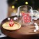 Glass mug with a lid "heat and comfort", 350 ml
