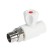 Balling tap for Zein radiator, polypropylene, straight, d = 25 mm x 3/4 "