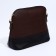 Cross-Bodi Bag on a zipper, brown color