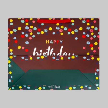 Package Gift Laminated Vertical, packaging, “Happy Birthday”, XL 49 x 40 x 19 cm-5