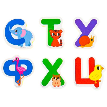 Soft puzzle for kids "Learn the alphabet", 33 puzzles, crumb me-16