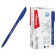 Ballic handle 0.7 mm, Triangle 100t, blue ink, three -sided, needle rod