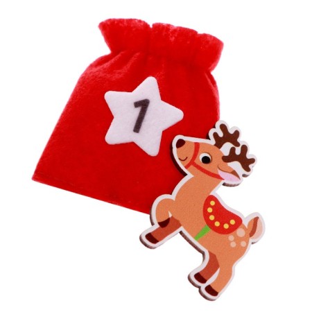 Didactic rug "Advent calendar. Our Christmas tree "-1