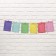 Stretching for photos with clothespins "Color", 6 pcs.
