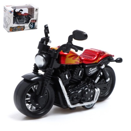 Metallic motorcycle "Flame", mix