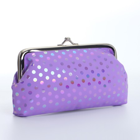 Cosmetic bag, lilac color