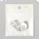 Decor Metal for creativity "Easter basket with verba" 2.5x2.1 cm