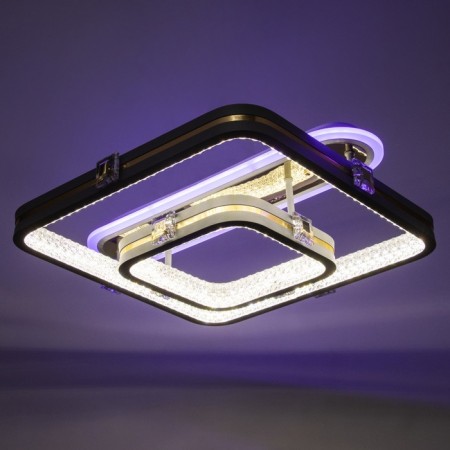 Luer with FDD "Luminar" 2XLED 106W 3000-6000K RGB Gold Gold 50x47x16cm-4