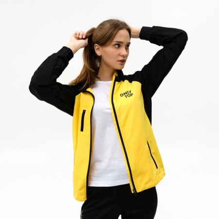 Vetrovka Onlytop Unisex Black/Yellow, p. 52-4