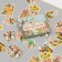 Stickers for creativity "Garden flowers" embossing gold set 48 pcs 9x7x0.8 cm