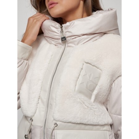 Winter jacket, size 50, beige color-13
