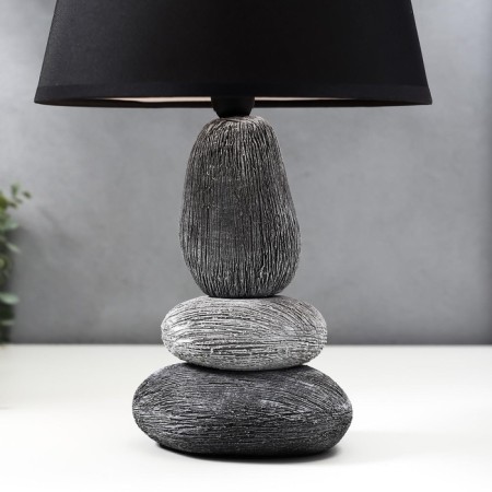 Table lamp 16446/1GR E14 40W gray-black 22x22x34 cm Risalux-7