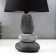 Table lamp 16446/1GR E14 40W gray-black 22x22x34 cm Risalux
