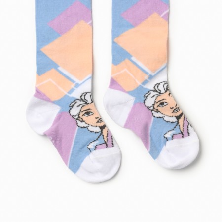 Pantyhose children's "Elsa", cold heart, height 92-98 cm, blue color-2