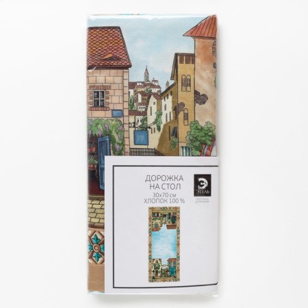 The path to the Ethel "Italy" table 30x70 cm, 100% cotton, sarzha 190 g/m2-11